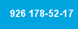 926 178-52-17 926 178-52-17